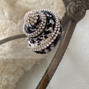 Exquisite Swarovski Crystal Embellished Shell by FERRARE with company